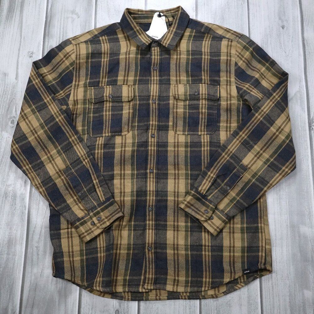 NEW Prana Men's Westbrook Button Down Flannel Shirt